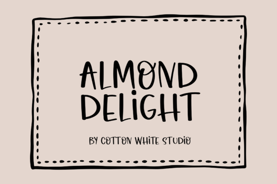 Almond Deligt Font